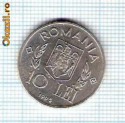 68 Moneda 10 LEI 1995 FAO -starea care se vede -ceva mai buna decat scanarea foto