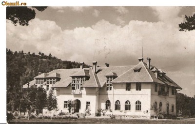 CPI (B664) VILA LA MALNAS, EDITURA MERIDIANE, CPCS, CIRCULATA, 1966, STAMPILE, TIMBRU FILATELIC foto