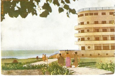 R-619 Romania, Eforie, Casa de odihna, marca fixa, circulata foto