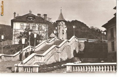 CPI (B673) PIATRA NEAMT, SCARILE SPRE TURNUL LUI STEFAN CEL MARE, EDITURA MERIDIANE, CPCS, SCRISA SI NECIRCULATA, RPR foto
