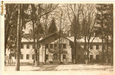 R-636 Romania, Singeorz Bai, marca fixa, circulata foto