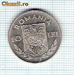 75 Moneda 10 LEI 1996 -GAMES ATTLANTA U.S.A.-XXVI OLYMPIAD(CAIAC-CANOE) -starea care se vede -ceva mai buna decat scanarea foto