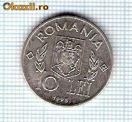 77 Moneda 10 LEI 1995 FAO -starea care se vede -ceva mai buna decat scanarea foto