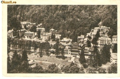 R-642 Romania, Slanic Moldova, Vedere generala, marca fixa, circulata foto