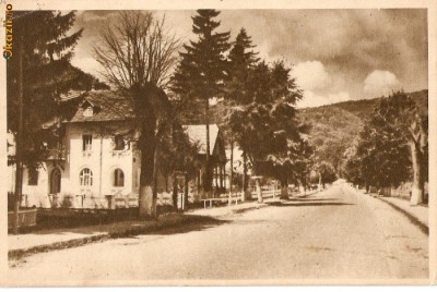 R-1038 Romania, RPR, Caciulata, Drumul spre izvorul de cura, circulata, foto