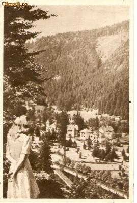 R-1065 Romania, RPR, Tusnad, Vedere, circulata foto