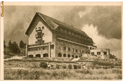 R-676 Romania, RPR, Predeal, Casa de odihna &amp;quot;7 Noiembrie&amp;quot;, necirculata foto