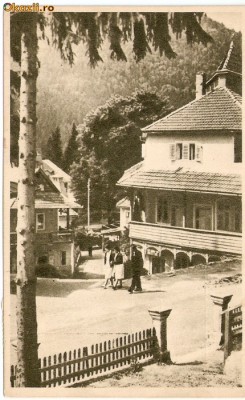 R-1067 Romania, RPR, Tusnad, Casa de odihna CCS, circulata foto