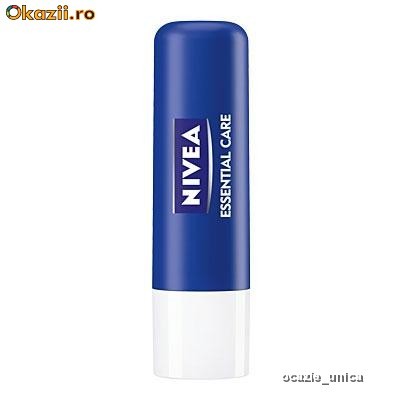 Ingrijire Buze Nivea Lip Care Essential Jojoba Si Unt De Shea