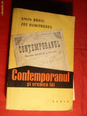S.Bratu si Z.Dumitrescu - Contemporanul - Prima Ed. 1959 , 339 pag foto