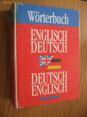 WORTERBUCH - ENGLISCH-DEUTSCH // DEUTSCH-ENGLISCH - 1995 , 800 p. foto