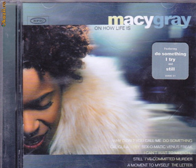 Nacy Gray, On how life is, CD original SUA foto