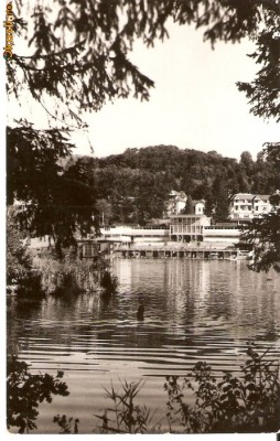 R-10079 Romania, RPR, Sovata, Strandul Lacul &amp;quot;Ursu&amp;quot;, circulata foto