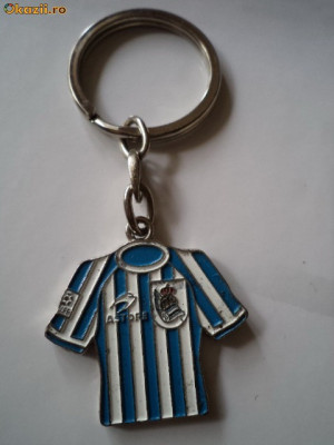 Real Sociedad f.c. fotbal espana breloc echipa spania fan sport colectie hobby foto