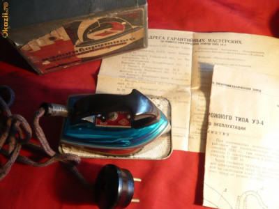 Fier de Calcat pt. voiaj -Firma KHEMZ - 1966 foto