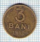 130 Moneda 3 BANI 1952 -starea care se vede -ceva mai buna decat scanarea foto