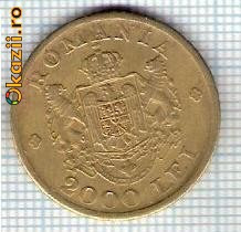 212 Moneda 2000 LEI 1946 -starea care se vede -ceva mai buna decat scanarea foto