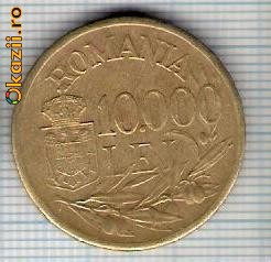 197 Moneda 10.000 LEI 1947 -starea care se vede -ceva mai buna decat scanarea foto