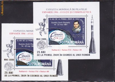 Cosmos Prunariu Nr lista 1723 aur si argint 2006. foto
