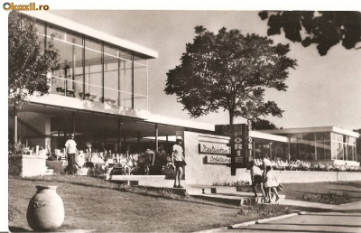 CPI (B694) EFORIE - SUD, RESTAURANT - COFETARIE EFORIE, EDITURA MERIDIANE, CPCS, CIRCULATA 1965 foto