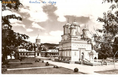 R-10161 Romania, RPR, Manastirea Curtea de Arges, Monument istoric, Sec. XVI, necirculata foto