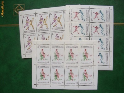 Rusia 1992 sport olimpiada mi 245-247 3 kleib. foto