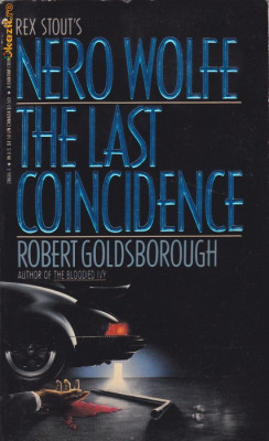 Carte in limba engleza: Robert Goldsborough - The Last Coincidence foto