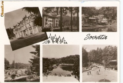 R-9853 Romania, RPR, Sovata, circulata foto