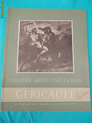 G.OPRESCU-GERICAULT(MAESTRII ARTEI UNIVERSALE),1957 foto