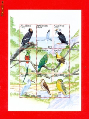 ST-14=MALDIVE 1997 Pasari Mi 2779-3787 MNH foto