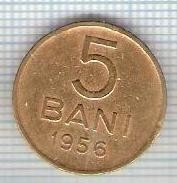 329 Moneda 5 BANI 1956 -starea care se vede -ceva mai buna decat scanarea foto
