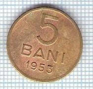 288 Moneda 5 BANI 1953 -starea care se vede -ceva mai buna decat scanarea foto