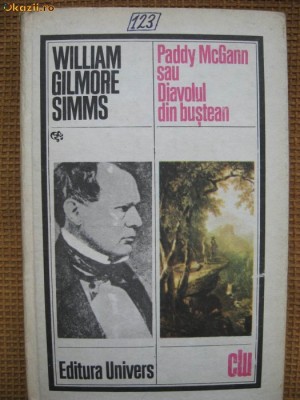 William Gilmore Simms - Paddy McGann sau Diavolul din bustean foto