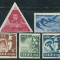 RFL 1948 UTM Tineretul Muncitor serie propaganda neuzata fara sarniera 5 timbre