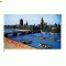 CP178-49 Parlamentul si podul Westminster Londra-circulata1965