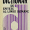 marin buca - dictionar de epitete ale limbii romane