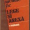 Nicolae Tic - Lege si anexa