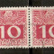 Timbre Austria 1908 PORTO - Cifra de valoare st.