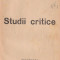 H.Sanielevici / Studii critice (editie 1927)