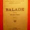 BALADE CULESE DE GEORGE COSBUC - ED. 1926