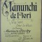 Manunchi de flori, partitura semnata olograf de B. Bozin, autor