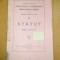 Statut Soc. Functionarilor Priamariei Bucuresti 1904