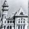 ROMANIA - VEDERE DIN BUZAU. PALATUL COMUNAL. ILUSTRATA ALB-NEGRU MNH (C.P.24)