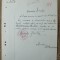 Document cu antet; Gimnaziul Alexandru cel Bun, Iasi, adresa semnata de director, 1922