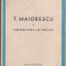 E.Lovinescu / Titu Maiorescu si posteritatea lui critica (1943