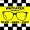 WAYFARER Ochelari Nerd Geek Clear Lens Rame Rama Retro * Sah * M