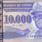 Bancnota Zair 10.000 Nouveaux Zaires 1995 - P70 UNC