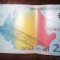 Bancnota 2000 lei eclipsa 1999