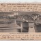 B11250 Lipova Arad Pod peste Mures Clasica circulata1906