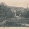 B11555 Salutari din Baile Govora Vedere din parc circulata 1926
